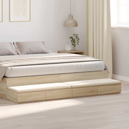 Sänglåda Sonoma Ek 200 x 36,5 x 16,5 cm