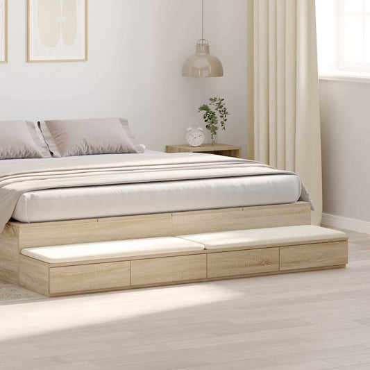 Sänglåda Sonoma Ek 200 x 36,5 x 16,5 cm
