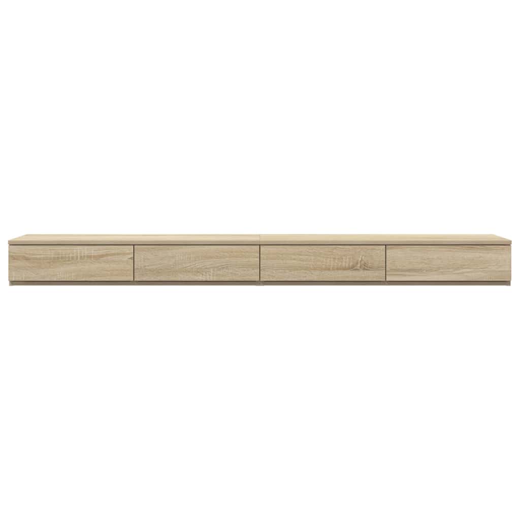 Sänglåda Sonoma Ek 200 x 36,5 x 16,5 cm