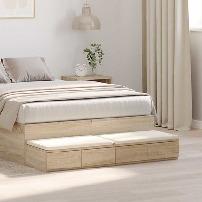 Sänglåda Sonoma Ek 120 x 36,5 x 16,5 cm