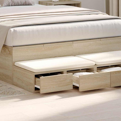 Sänglåda Sonoma Ek 120 x 36,5 x 16,5 cm
