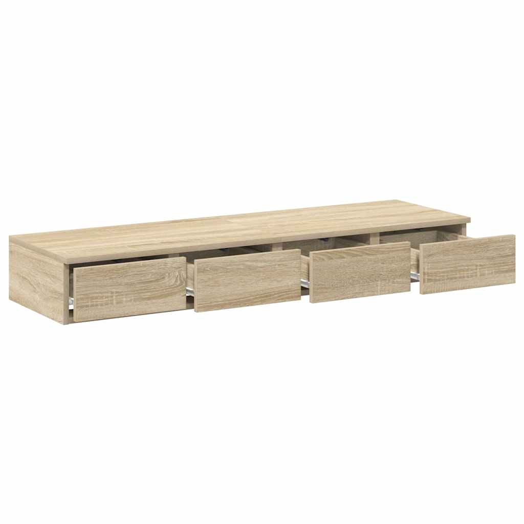 Sänglåda Sonoma Ek 120 x 36,5 x 16,5 cm