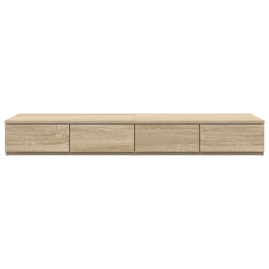 Sänglåda Sonoma Ek 120 x 36,5 x 16,5 cm