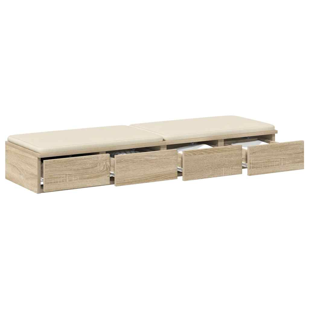 Sänglåda Sonoma Ek 120 x 36,5 x 16,5 cm