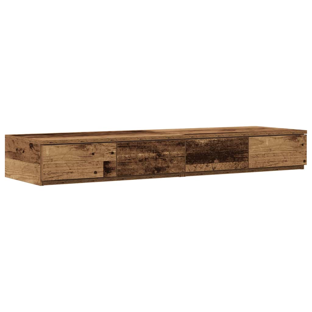 Sänglåda Gammalt Trä 120 x 36,5 x 16,5 cm