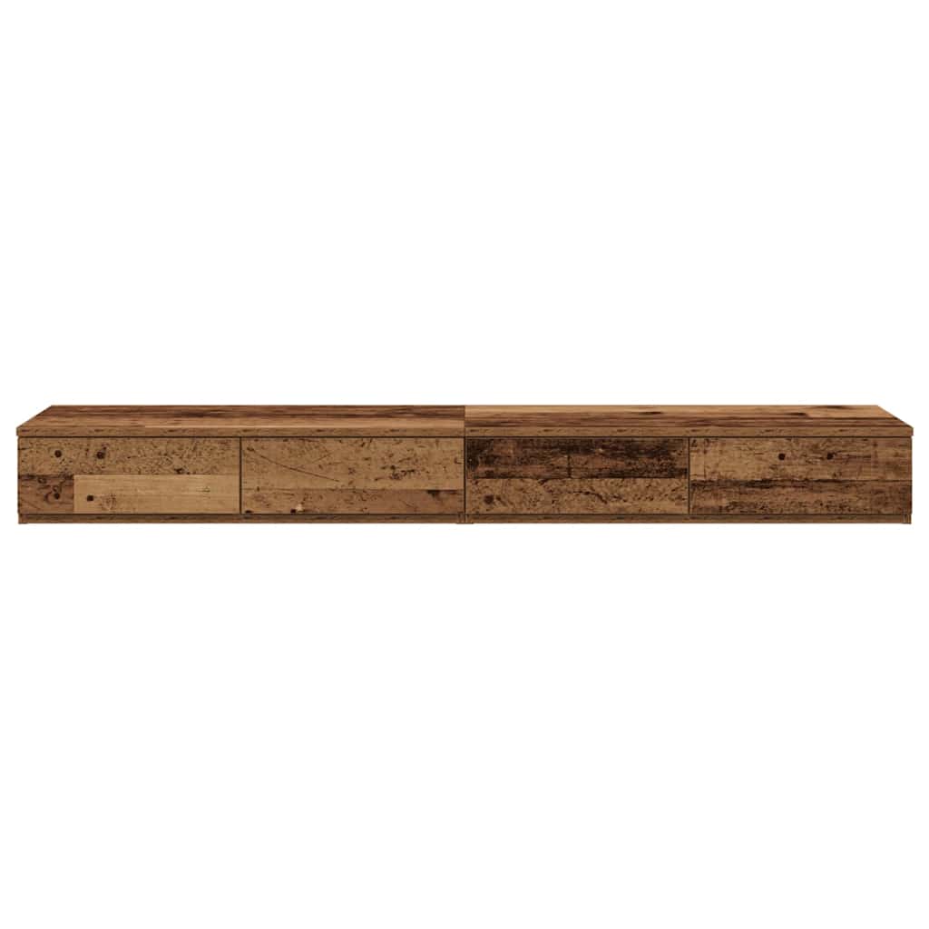 Sänglåda Gammalt Trä 120 x 36,5 x 16,5 cm