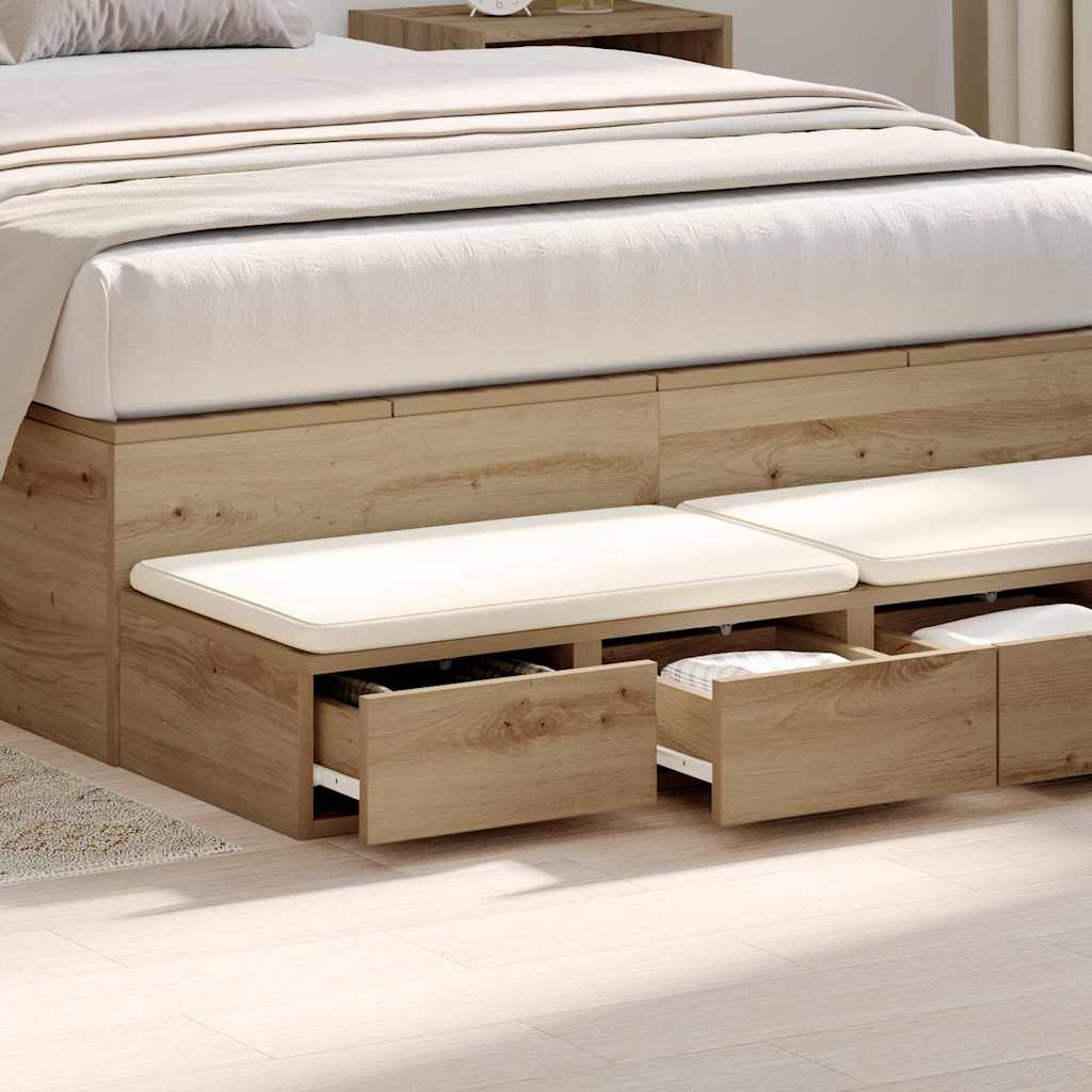 Sänglåda Artisan Ek 120 x 36,5 x 16,5 cm