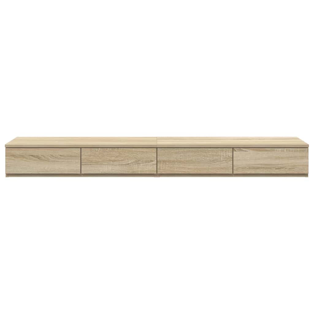 Sänglåda Sonoma Ek 140 x 36,5 x 16,5 cm