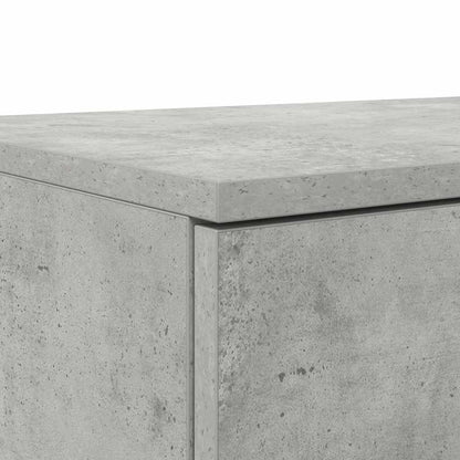 Sänglåda Betonggrå 140 x 36,5 x 16,5 cm