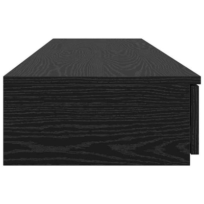 Sänglåda Svart Ek 150 x 36,5 x 16,5 cm