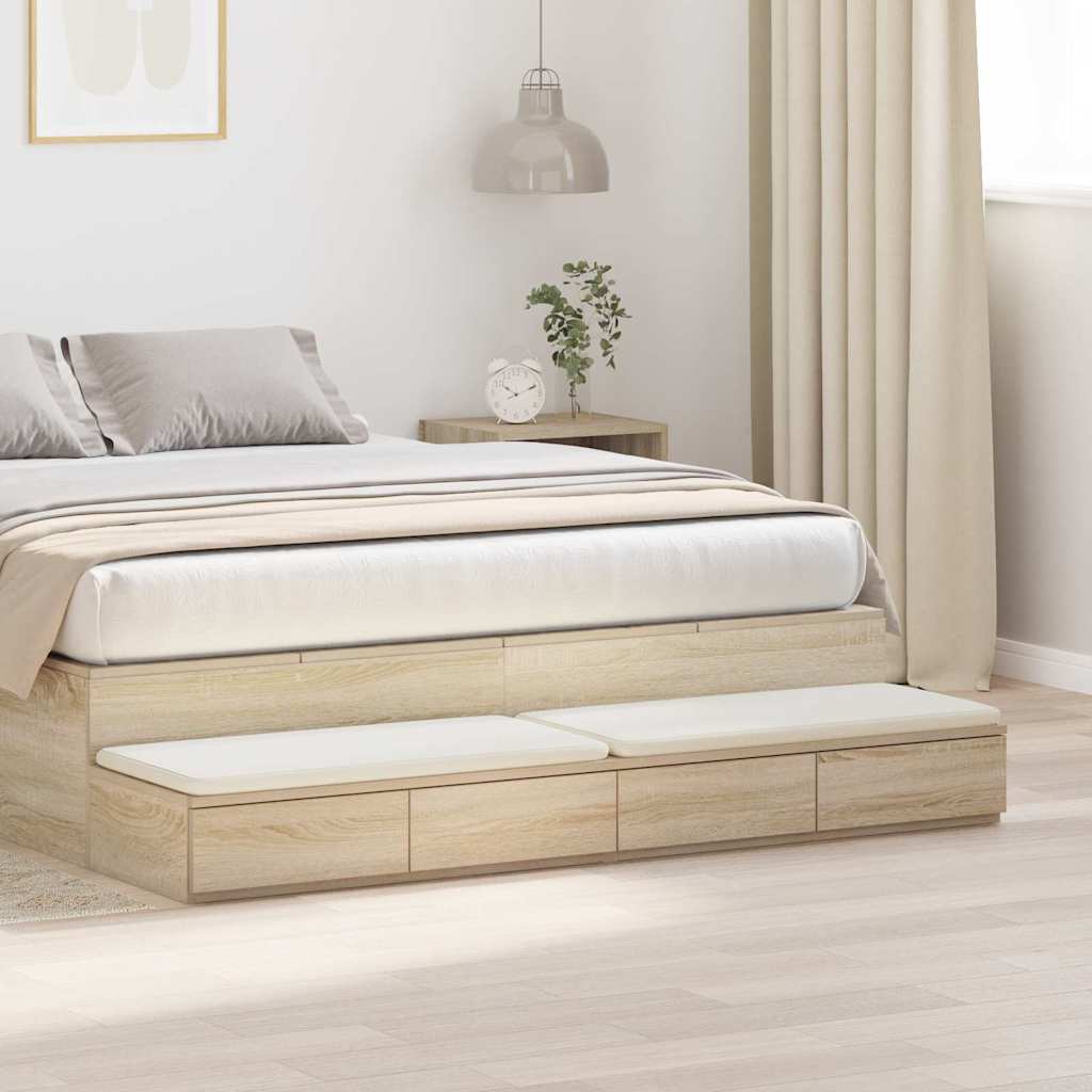 Sänglåda Sonoma Ek 150 x 36,5 x 16,5 cm