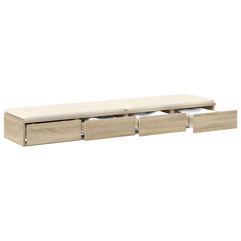 Sänglåda Sonoma Ek 150 x 36,5 x 16,5 cm