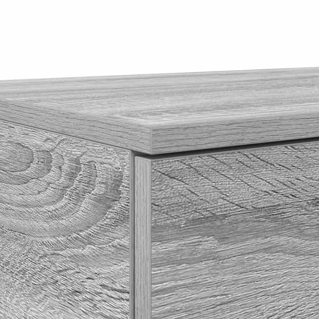 Sänglåda Sonoma Grå 135 x 36,5 x 16,5 cm