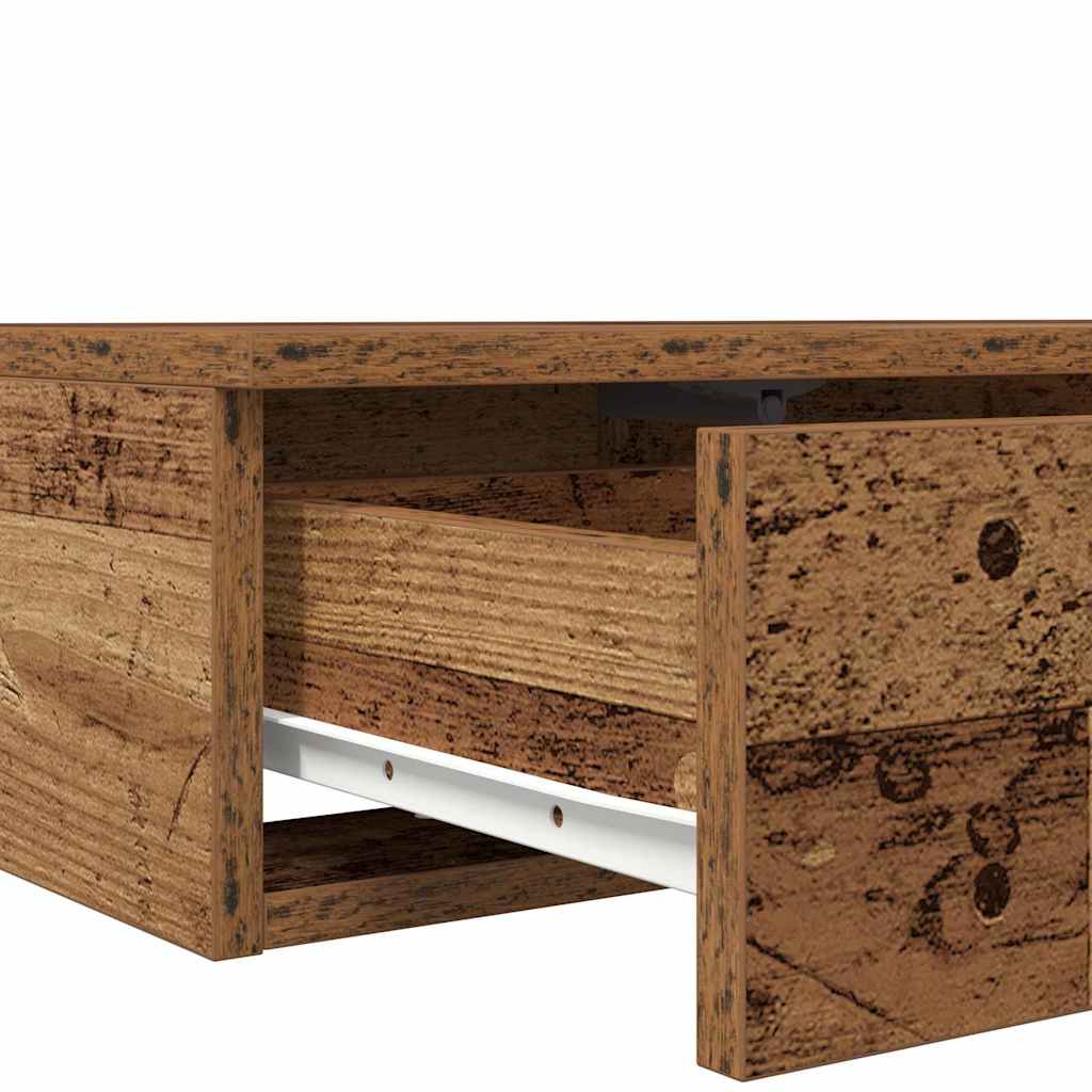 Sänglåda Gammalt Trä 135 x 36,5 x 16,5 cm