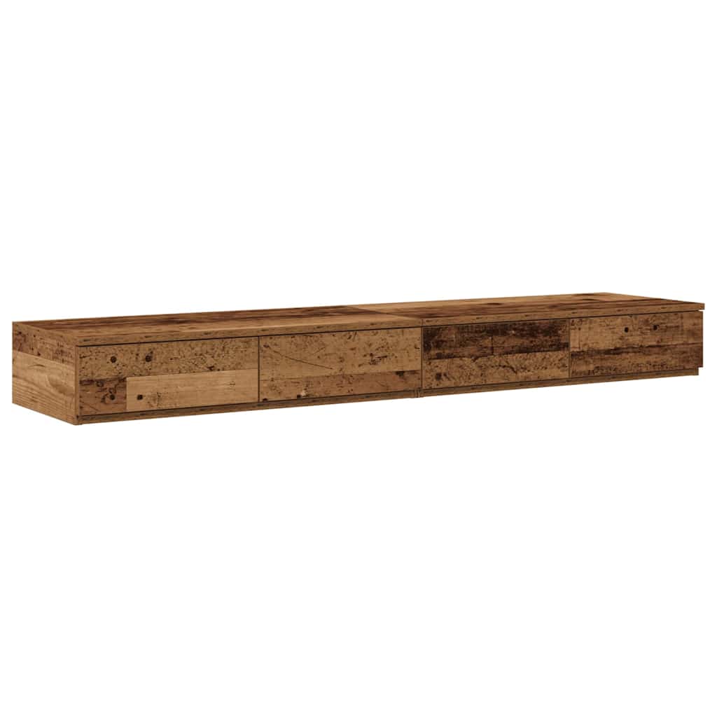 Sänglåda Gammalt Trä 135 x 36,5 x 16,5 cm