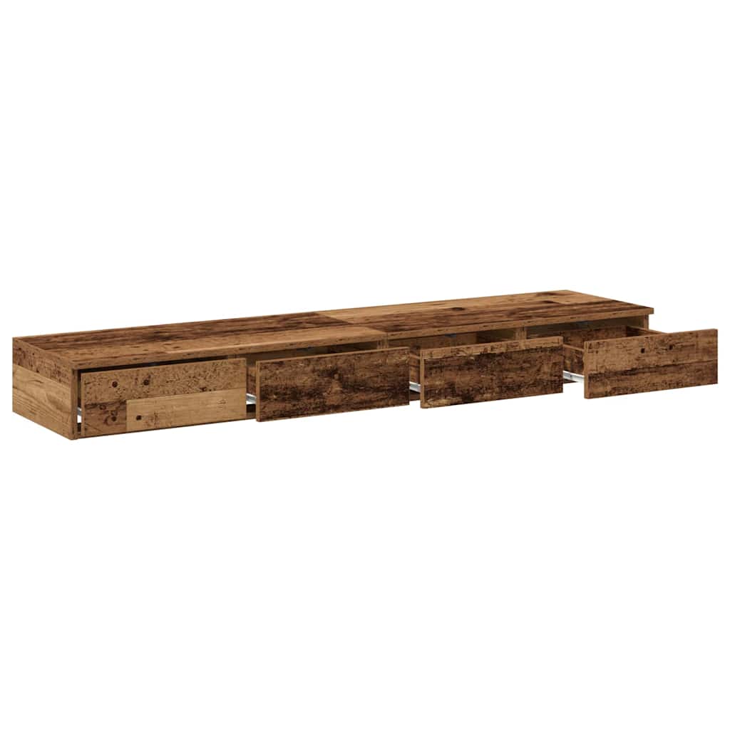 Sänglåda Gammalt Trä 135 x 36,5 x 16,5 cm