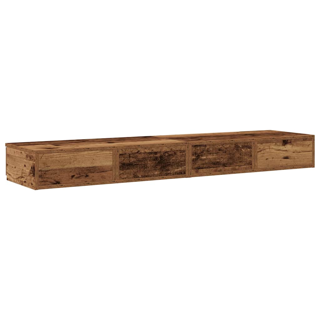 Sänglåda Gammalt Trä 135 x 36,5 x 16,5 cm