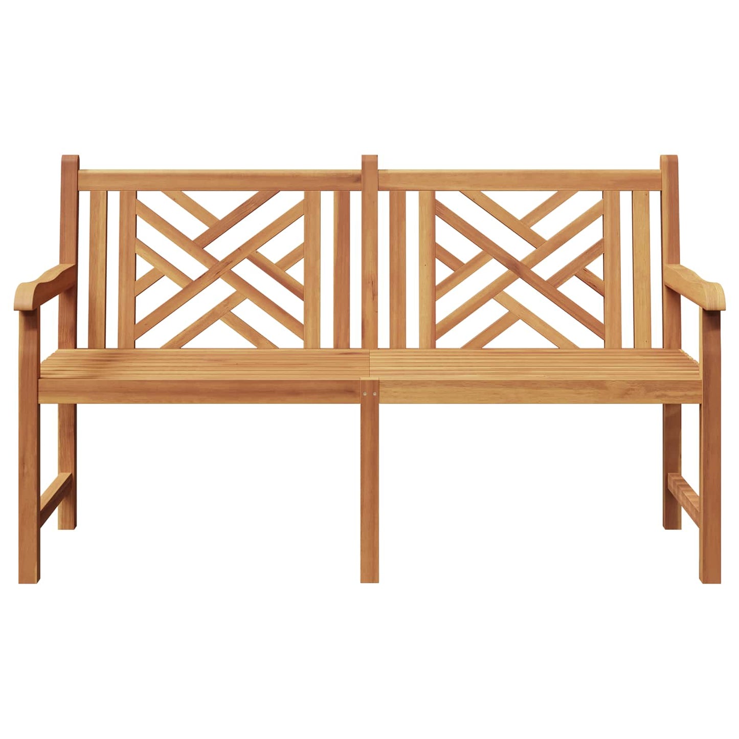 Trädgårdsbänk 150 x 60 x 90 cm Massivt teakträ