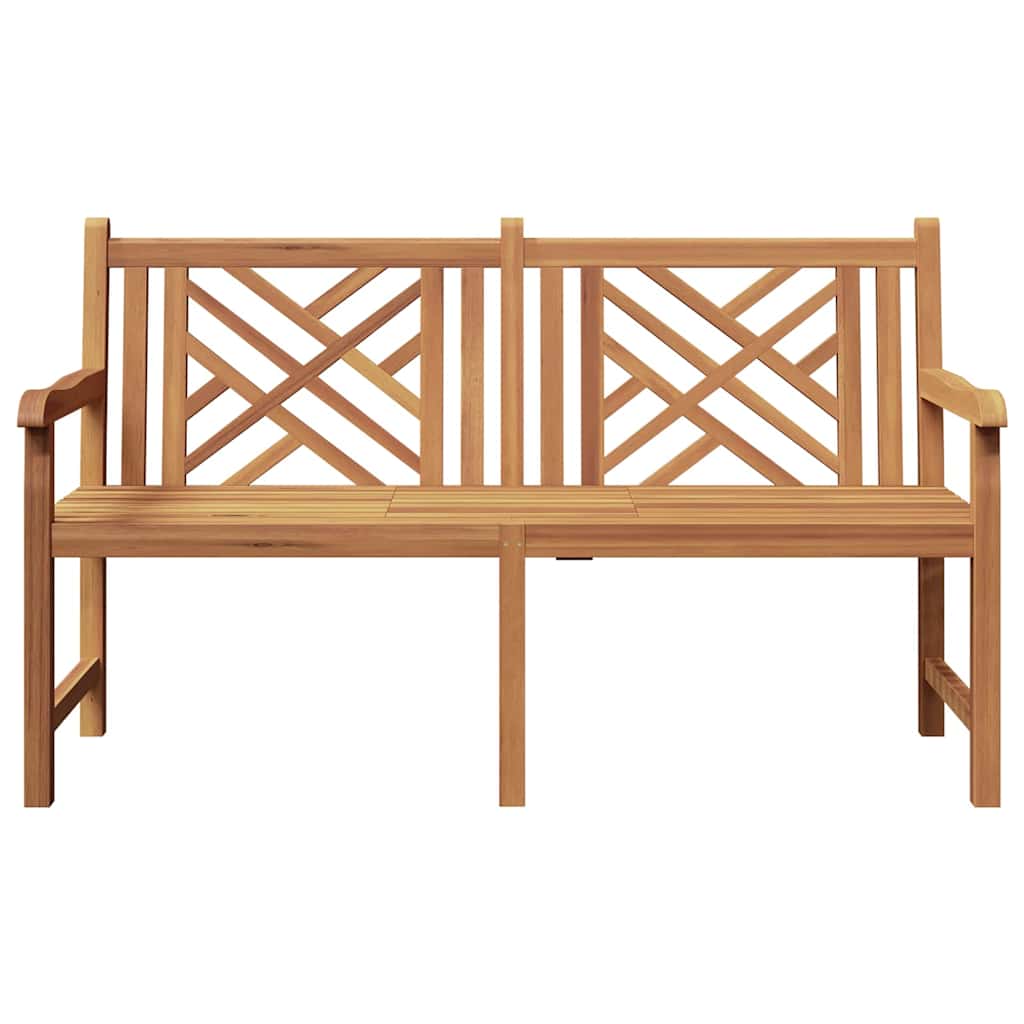 Trädgårdsbänk Trä Brun 150 x 60 x 90 cm Massivt teakträ