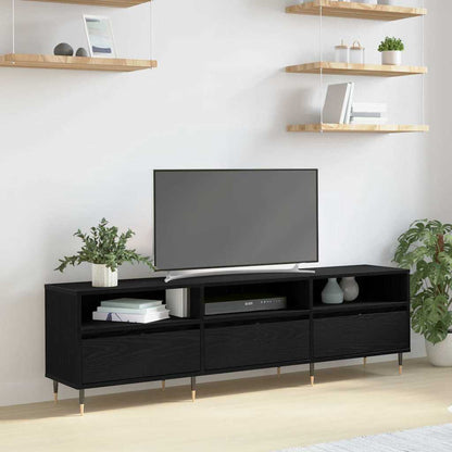 TV-Möbel Svart Ek TV-skåp 150 x 30 x 45 cm
