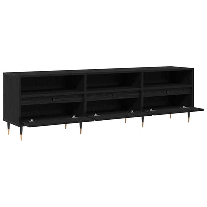 TV-Möbel Svart Ek TV-skåp 150 x 30 x 45 cm