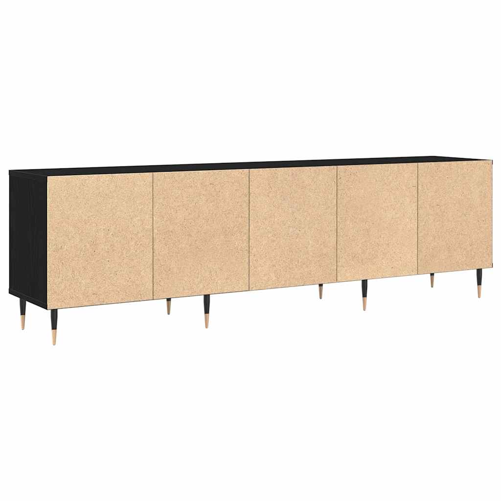 TV-Möbel Svart Ek TV-skåp 150 x 30 x 45 cm