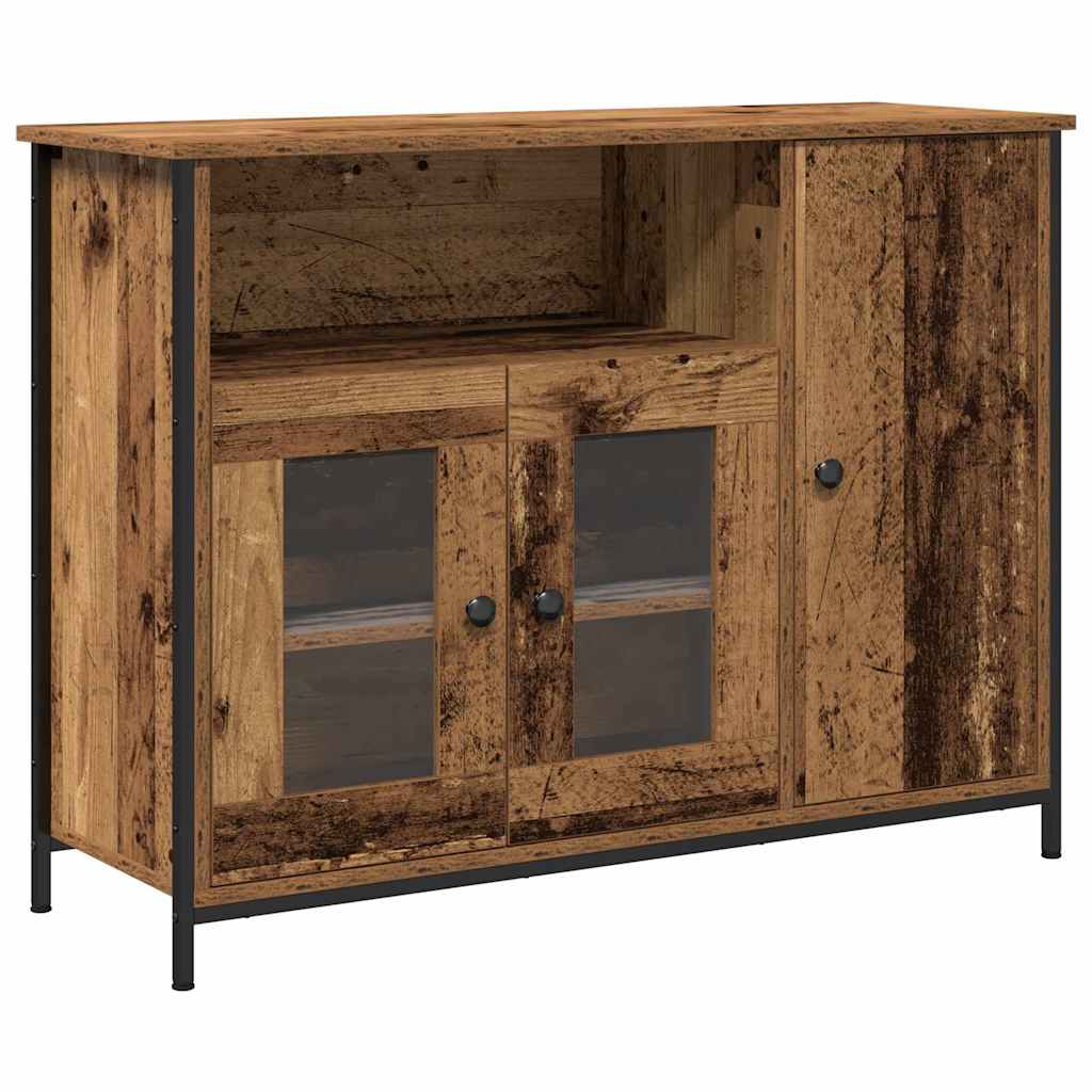 Sideboard Gammalt trä 100 x 35 x 75 cm