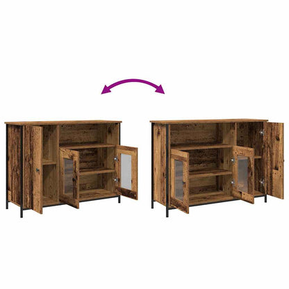 Sideboard Gammalt trä 100 x 35 x 75 cm