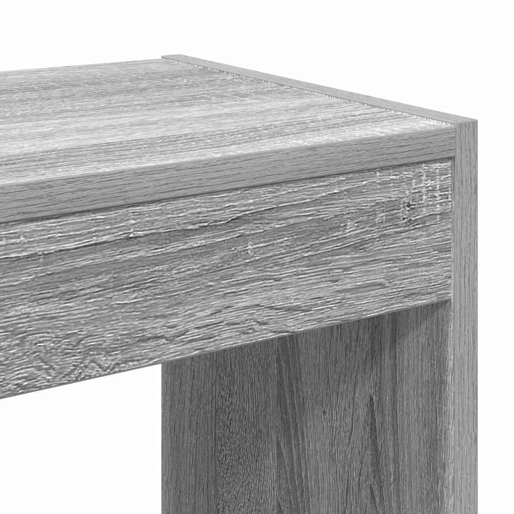 Bokhylla Sonoma Grå 100 x 30 x 198 cm