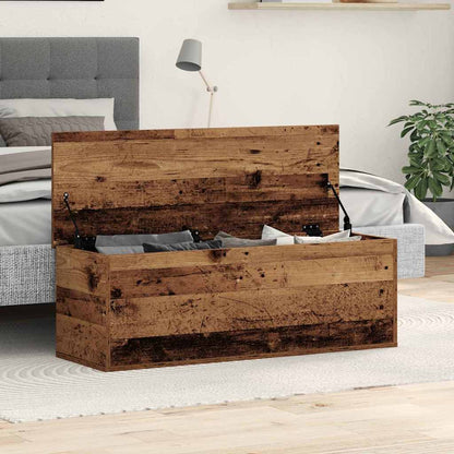 Förvaringskista Gammalt Trä 102 x 35 x 35 cm