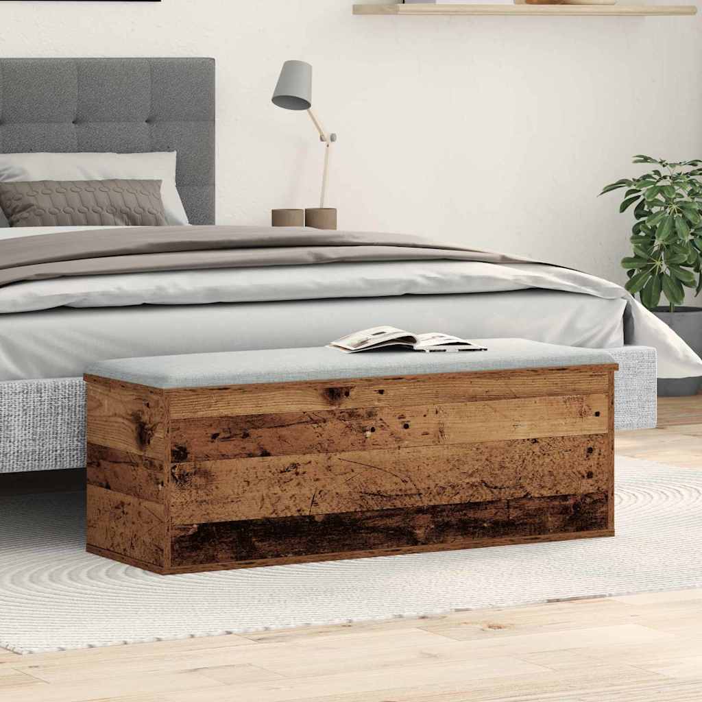 Förvaringskista Gammalt Trä 102 x 35 x 35 cm