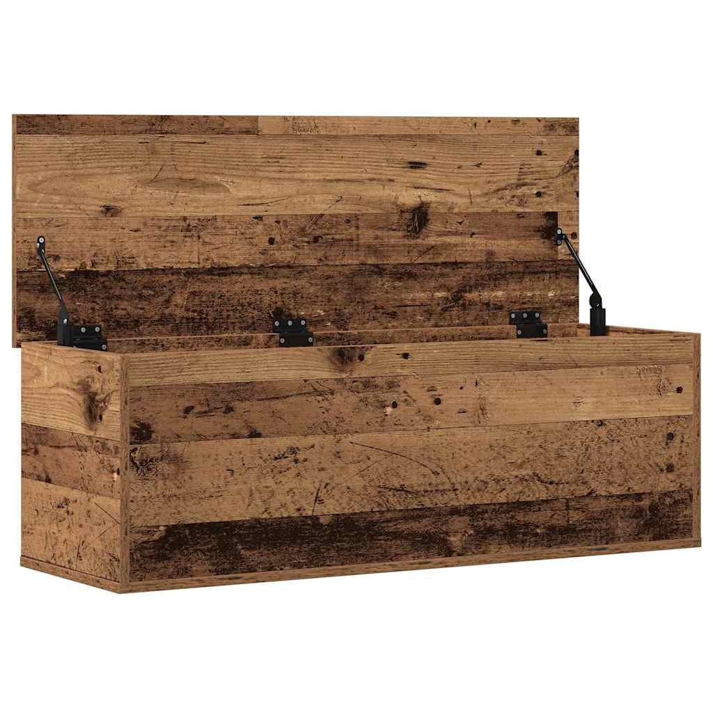Förvaringskista Gammalt Trä 102 x 35 x 35 cm