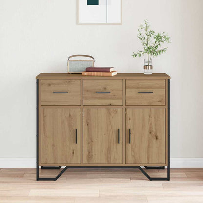 Sideboard med låda Artisan Ek 97 x 32,5 x 74,5 cm