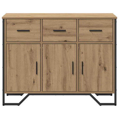 Sideboard med låda Artisan Ek 97 x 32,5 x 74,5 cm