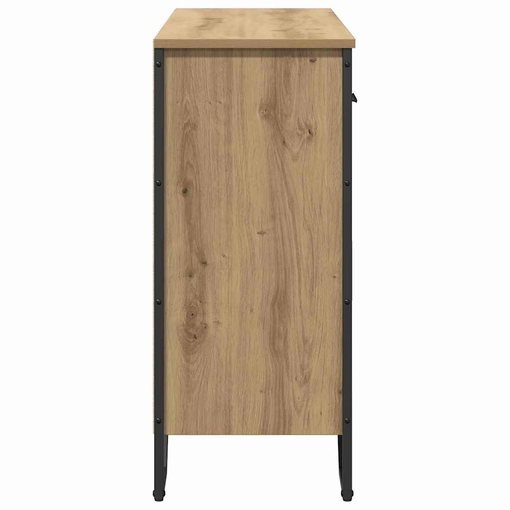 Sideboard med låda Artisan Ek 97 x 32,5 x 74,5 cm