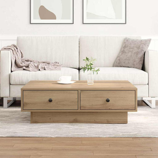 Soffbord Artisan Ek 90 x 90 x 28 cm