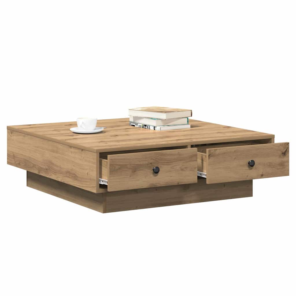 Soffbord Artisan Ek 90 x 90 x 28 cm