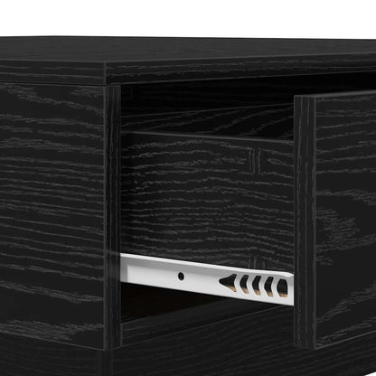 Soffbord Svart Ek 90 x 90 x 28 cm