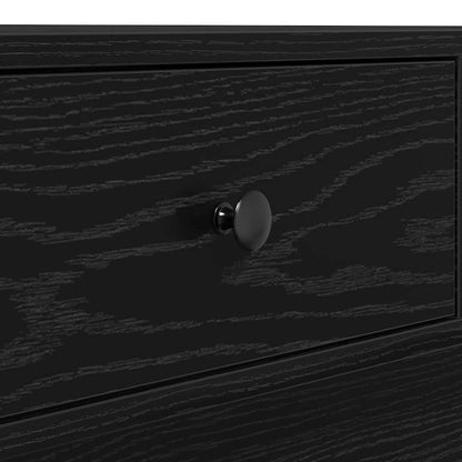 Soffbord Svart Ek 90 x 90 x 28 cm