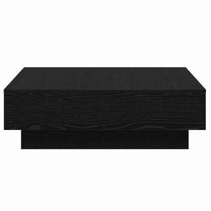Soffbord Svart Ek 90 x 90 x 28 cm
