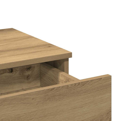 Sminkbord med låda artisan ek 100 x 40 x 130 cm Konstruerat trä