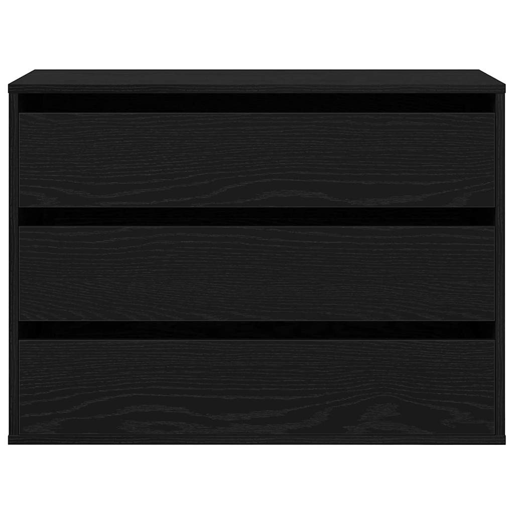 Byrå Svart Ek 80 x 41 x 58 cm