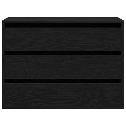 Byrå Svart Ek 80 x 41 x 58 cm