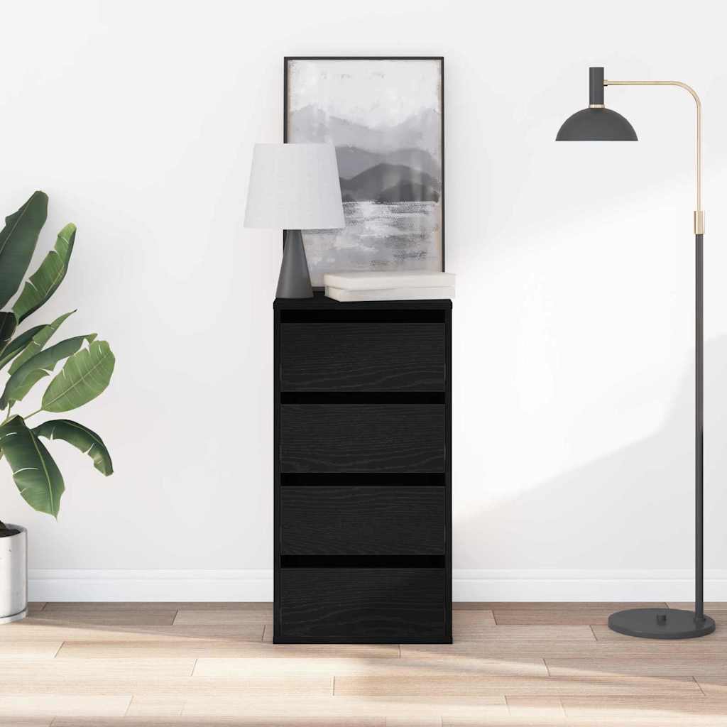 Byrå Svart Ek 40 x 41 x 76 cm