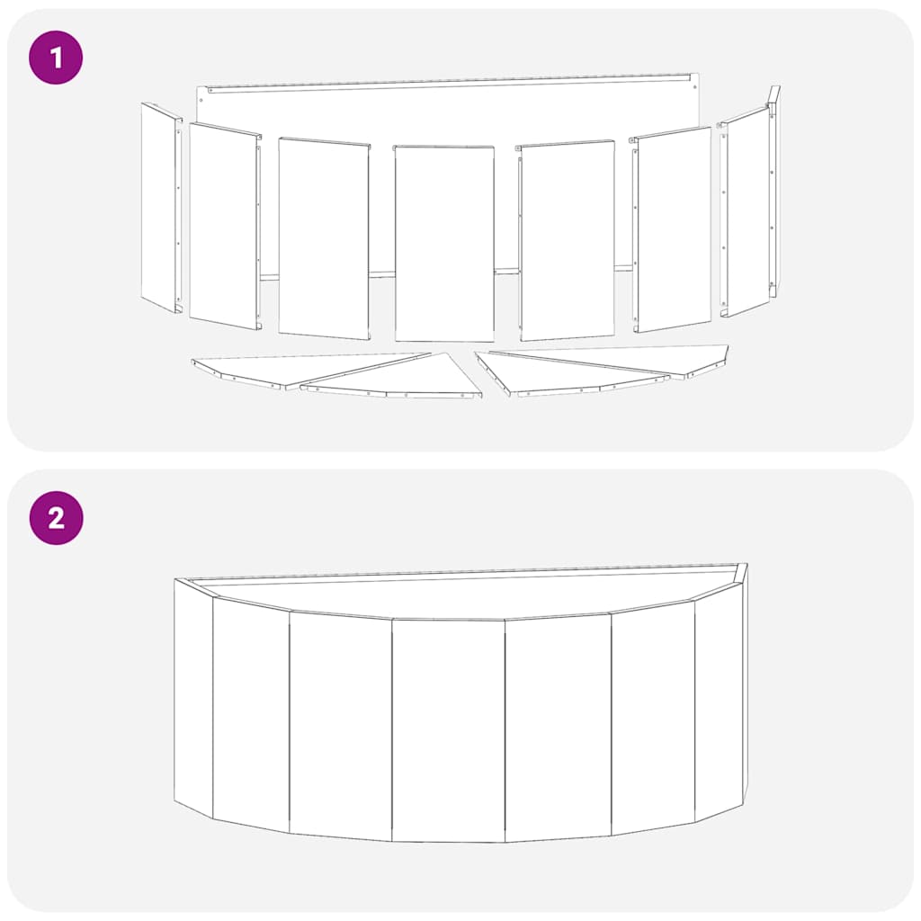 Utomhus Blomkruka Metall Vit 90 x 45 x 35 cm Stål