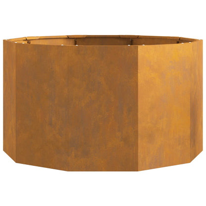 Planteringskärl Rostig 90 x 90 x 50 cm Väderbeständig stål