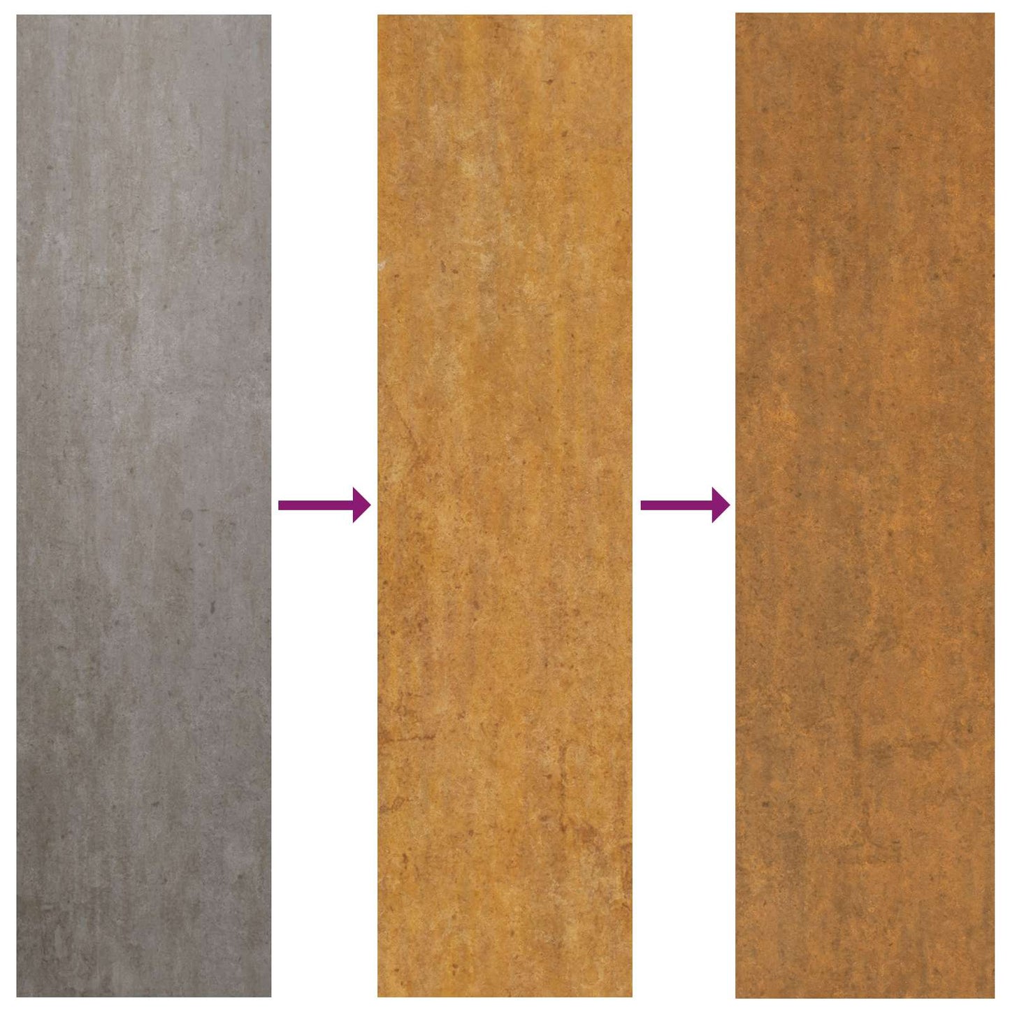 Planteringskärl Rostig 90 x 90 x 50 cm Väderbeständig stål