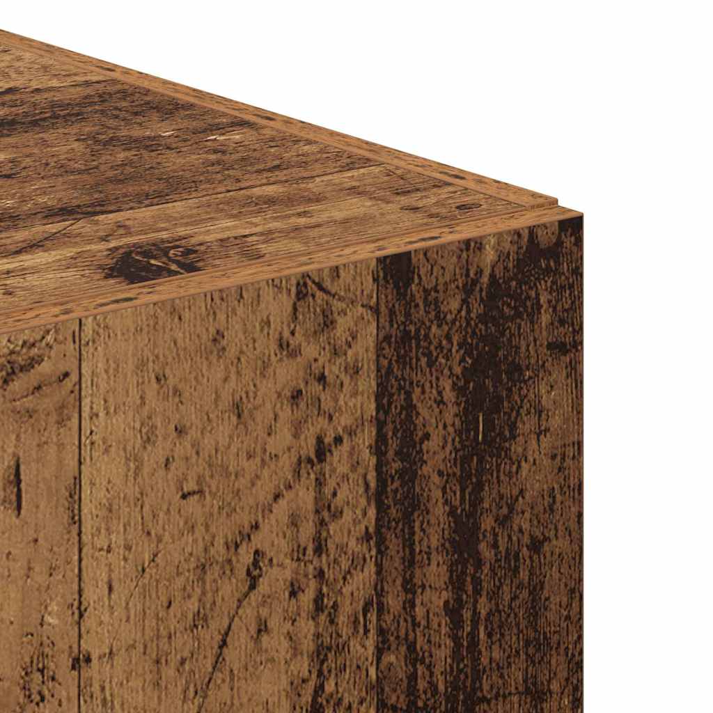 Skåp Åldrat Trä 50 x 42,5 x 185 cm