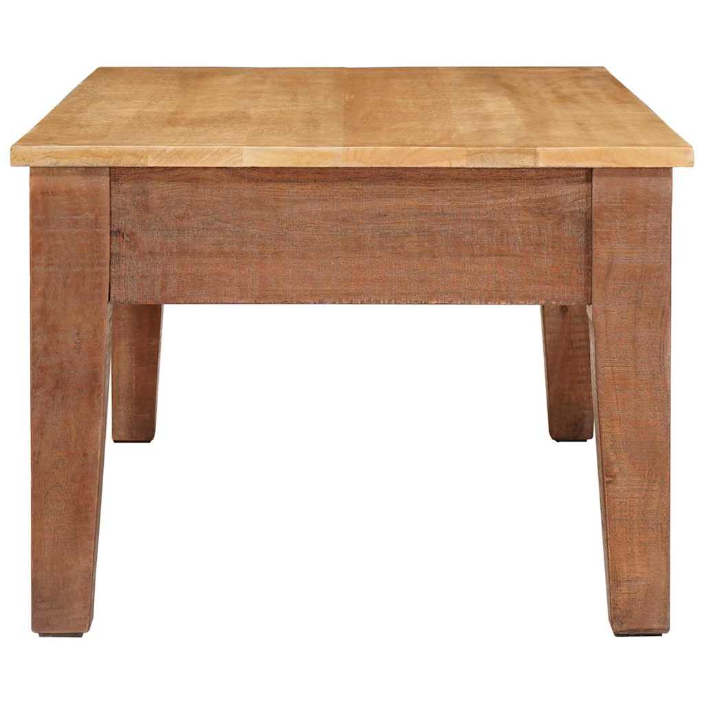 Soffbord Brun med låda 110 x 55 x 40 cm Massivt mangoträ