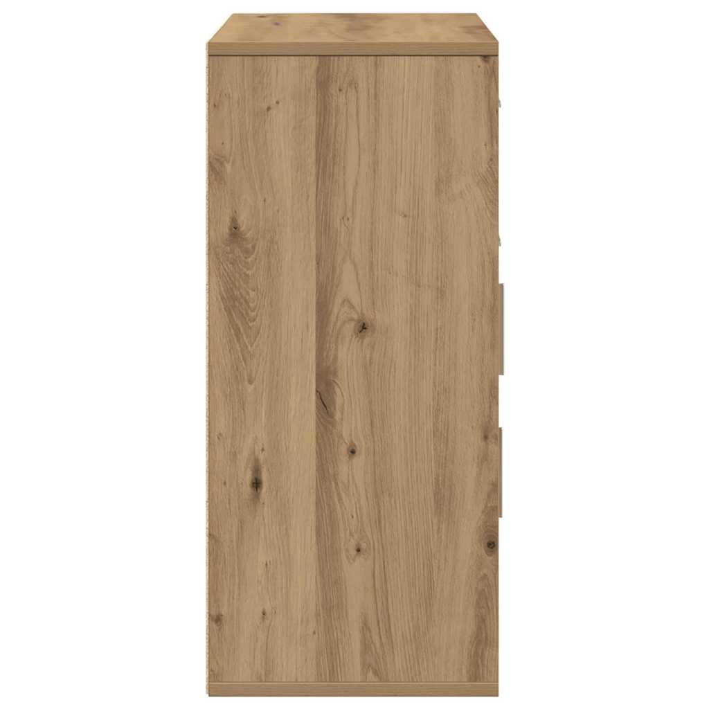 Skänk Artisan Ek med låda 60 x 31 x 70 cm